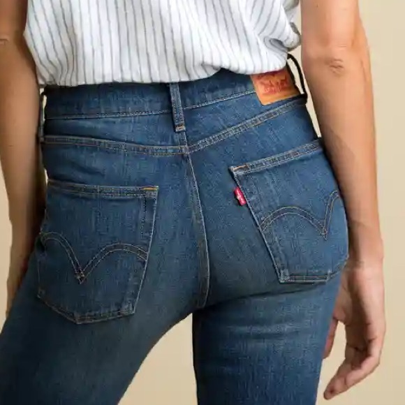 Levi's Denim - Levi’s Wedgie Skinny Jeans Straight Leg Blue